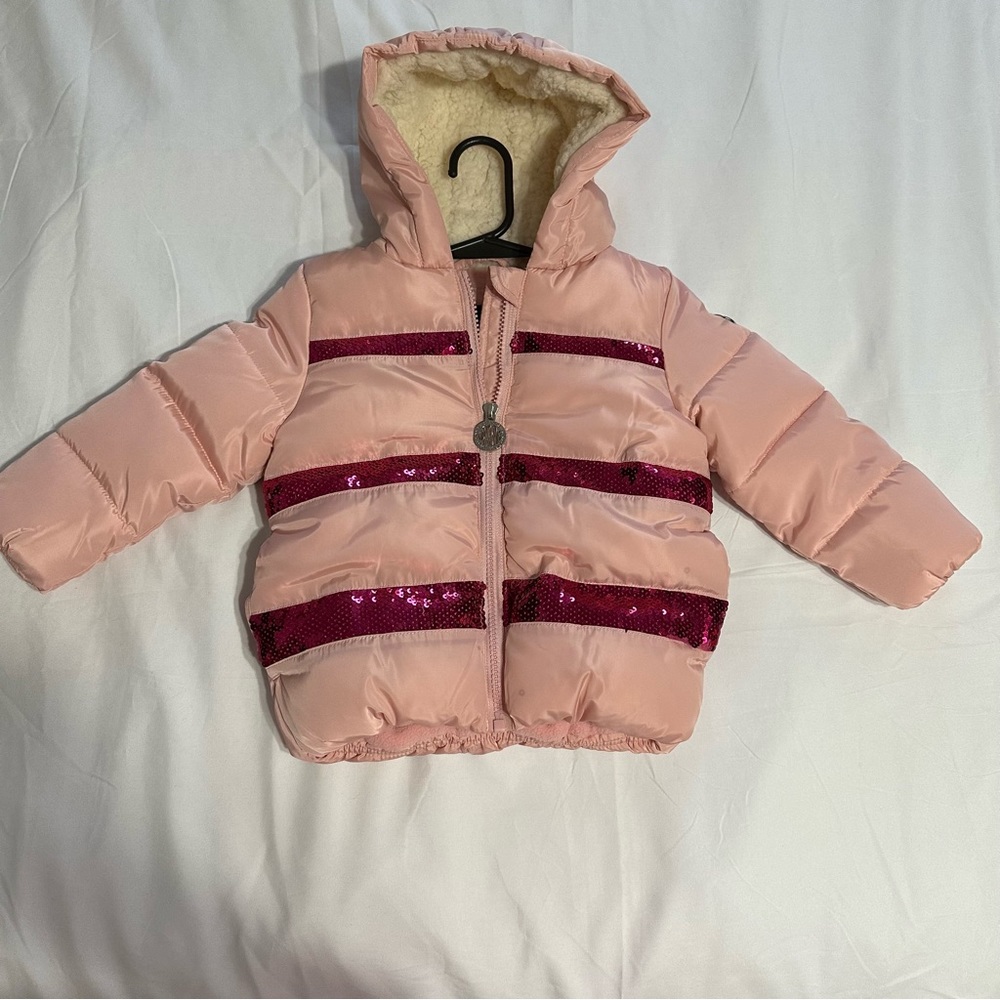 Girls pink coat